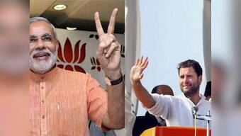 Joint session bonhomie: Modi greets Rahul, Sonia chats with Advani