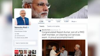 PM Modi's personal account beats White House on Twitter