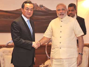 Chinese FM Wang Yi calls on Modi Chinese FM Wang Yi calls on Modi