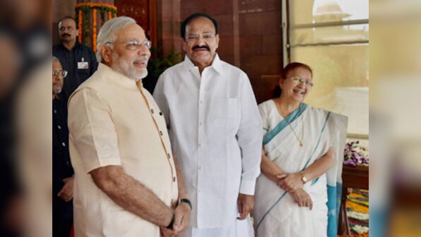 Union Ministers term Modi's Parl speech 'heart-touching'