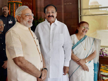 Union Ministers term Modi's Parl speech 'heart-touching' Union Ministers term Modi's Parl speech 'heart-touching'