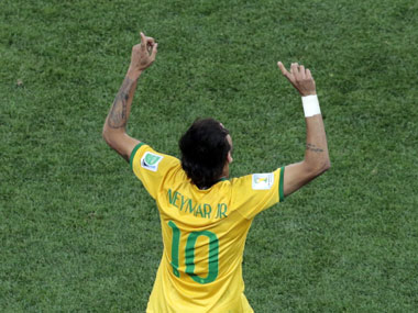 World Cup 2014: Neymar brace gives Brazil controversial win World Cup 2014: Neymar brace gives Brazil controversial win