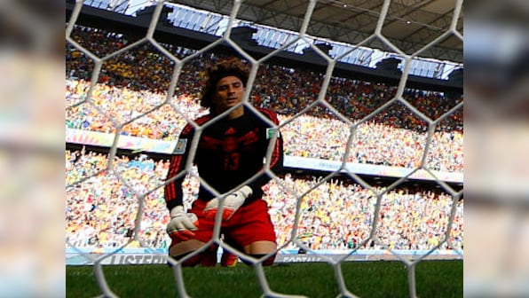 Mexico's shining star Ochoa heartbroken after Netherlands loss