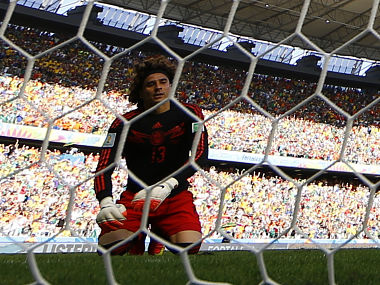 Mexico's shining star Ochoa heartbroken after Netherlands loss Mexico's shining star Ochoa heartbroken after Netherlands loss
