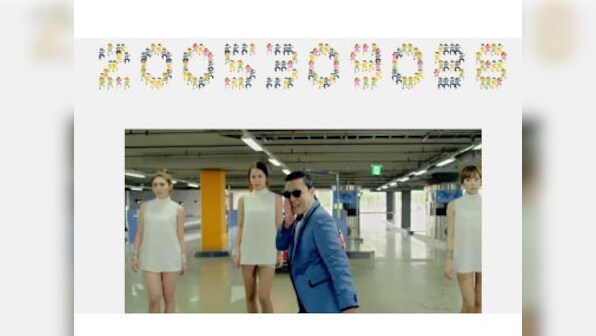 Watch how YouTube is celebrating Gangnam Style's 2 billion views