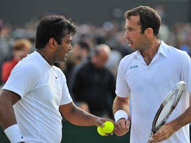 Wimbledon: Paes-Stepanek survive scare, Sania-Cara crash out