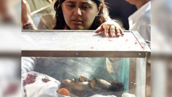 Lighting her father's pyre: Pankaja Munde makes history