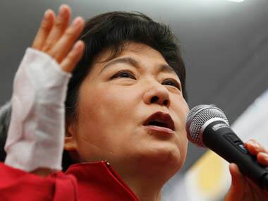 South Korean president Park geun-Hye replaced seven cabinet members. Reuters