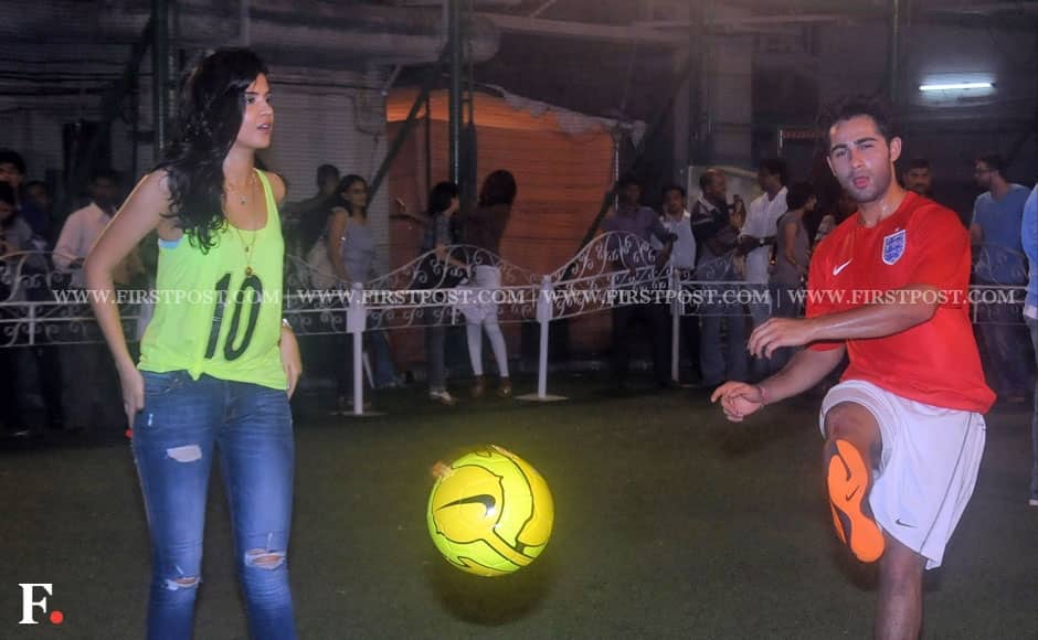 The newbies Armaan Jain and Deeksha Seth who will debut in the film, Lekar Hum Deewana Dil. 