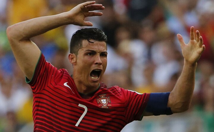 Frustrated, dejected, lonely: The many faces of Ronaldo vs Germany