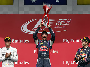 Canadian Grand Prix: Daniel Ricciardo claims thrilling maiden victory Canadian Grand Prix: Daniel Ricciardo claims thrilling maiden victory