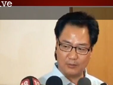 Kashmir unrest: Centre will provide all support to maintain peace in state, says Kiren Rijiju