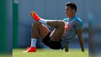 Relief for Portugal as Cristiano Ronaldo is back in training  
