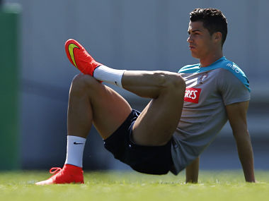 Relief for Portugal as Cristiano Ronaldo is back in training   Relief for Portugal as Cristiano Ronaldo is back in training