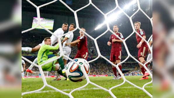 Laser beam controversy overshadows Algeria's historic qualification