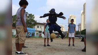World Cup Viral Video: Samurai Warrior with breathtaking soccer skills