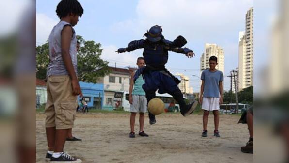 World Cup Viral Video: Samurai Warrior with breathtaking soccer skills