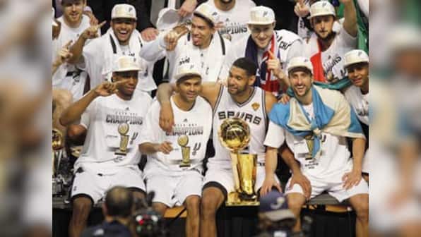 NBA finals: Brilliant Spurs rout Heat in Game 5 to lift fifth title