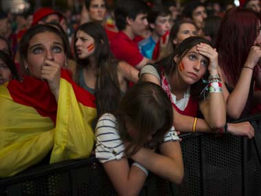 Spanish fans react: Players lacked the passion to make history again Spanish fans react: Players lacked the passion to make history again