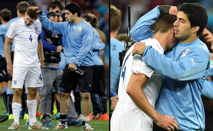 World Cup Photos: Suarez, Robben and the sporting side of football