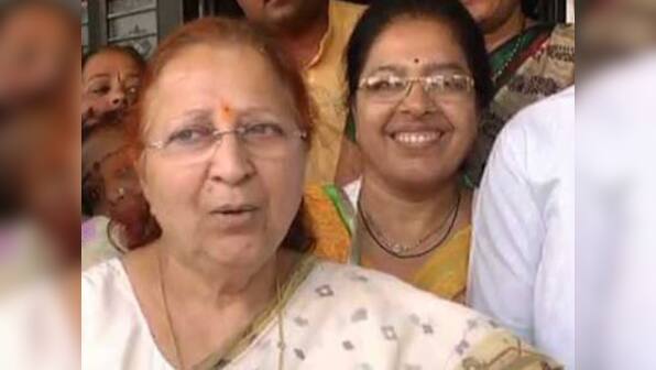 New LS speaker Sumitra Mahajan appeals to MPs for cooperation in Parliament
