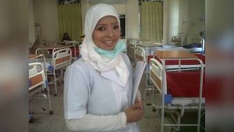 Nursing hope: Acid attack victim back in hospital, to heal others