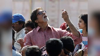 Amitabh Bachchan rings BSE bell to promote his TV show Yudh