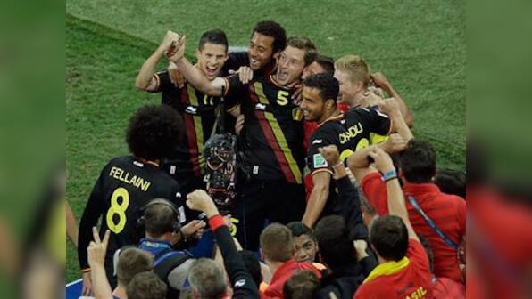 WC 2014: 10-man Belgium beat Korea to record three wins out of three