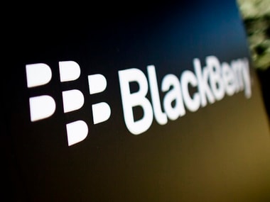 BlackBerry logo. Reuters