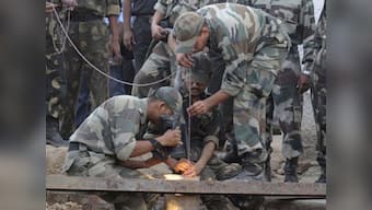 Infant stuck in Telangana borewell pulled out dead after 58 hours of rescue operations