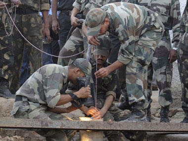 Infant stuck in Telangana borewell pulled out dead after 58 hours of rescue operations Infant stuck in Telangana borewell pulled out dead after 58 hours of rescue operations