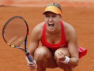 Bouchard hopes to topple Sharapova from pedestal in Paris Bouchard hopes to topple Sharapova from pedestal in Paris
