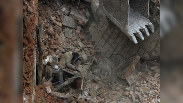 Chandigarh: Building collapses after fire, 2 firemen dead