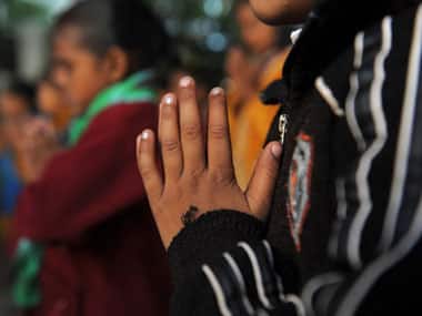 Several children face corporal punishment in schools and other educational institutions. AFP.