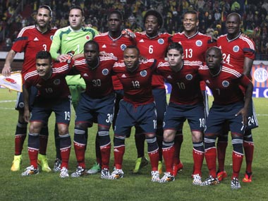 Colombia: The team and the stars Colombia: The team and the stars