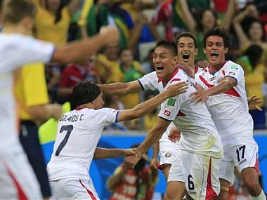 Costa Rica stuns Uruguay 3-1 at World Cup Costa Rica stuns Uruguay 3-1 at World Cup