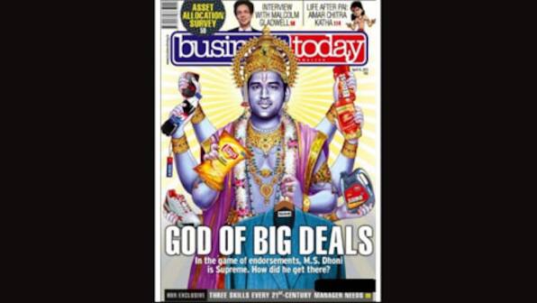 Hypocrisy of outrage: If Har Har Modi is ok, why not Dhoni as Vishnu?