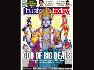 Hypocrisy of outrage: If Har Har Modi is ok, why not Dhoni as Vishnu? Hypocrisy of outrage: If Har Har Modi is ok, why not Dhoni as Vishnu?