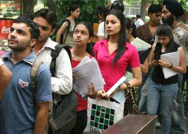 DU students welcomed the UGC order on the university. Agencies