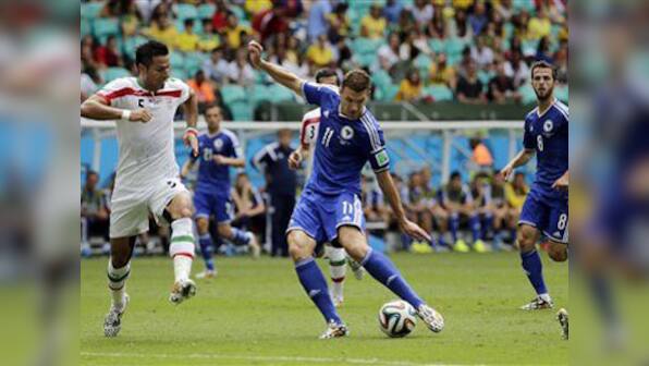 Edin Dzeko stars as Bosnia end Iran's hopes of making knockouts