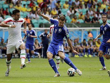 Edin Dzeko stars as Bosnia end Iran's hopes of making knockouts Edin Dzeko stars as Bosnia end Iran's hopes of making knockouts
