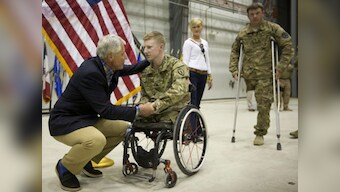 US Defence Secretary Hagel meets team that rescued Bowe Bergdahl
