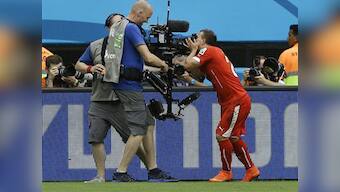 Shaqiri scores hat-trick as Swiss set up last 16 clash against Argentina