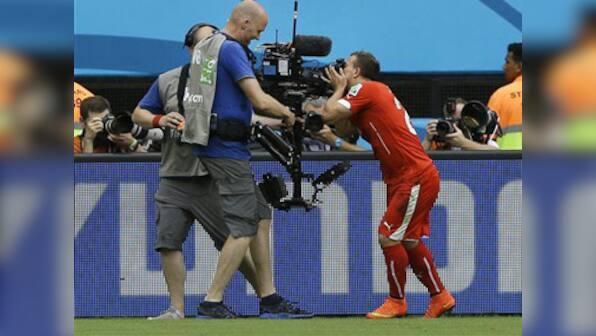 Shaqiri scores hat-trick as Swiss set up last 16 clash against Argentina