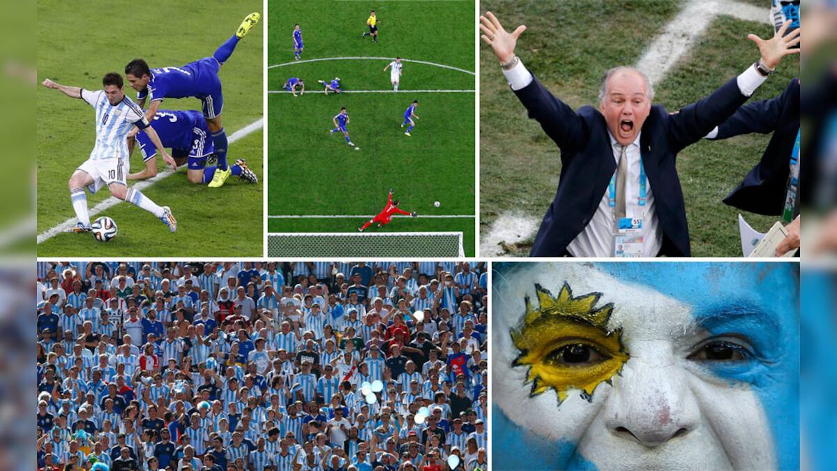 FIFA 2014 photos: Argentina's journey to their first World Cup final ...