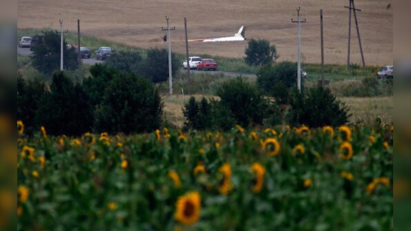 Photos: Wreckage of Malaysian plane MH17 that crashed in Ukraine