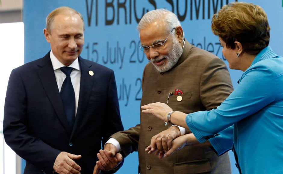 Photos: In his first BRICS summit, PM Modi is all smiles - Photos News ...