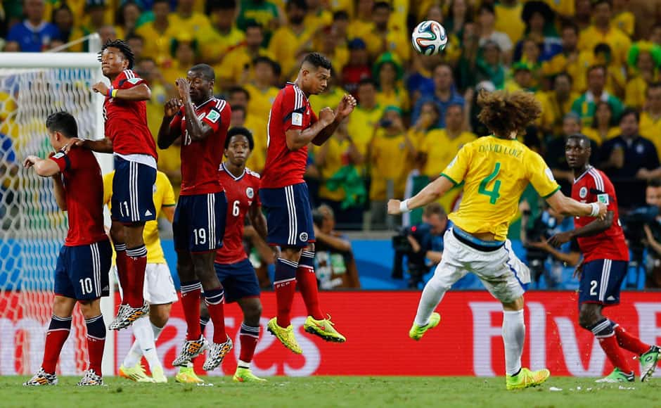 Brazil's David Luiz then doubled the lead in the 68th minute with a sumptuous 25-yard Free-kick. Reuters