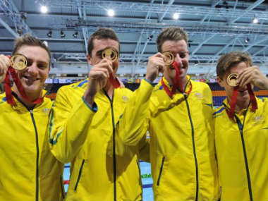 CWG 2014: Australia dominate pool with 4 more gold, Wales suffer doping shock CWG 2014: Australia dominate pool with 4 more gold, Wales suffer doping shock