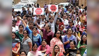 Bangalore: Thousands march seeking justice for 6-year-old rape survivor
